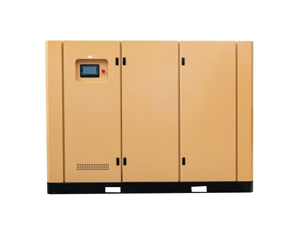 RE series horizontal two-stage compression permanent magnet variable frequency screw air compressor R model 175HP